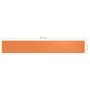 Balkonmarkise orangefarbenes Oxford-Gewebe 90x600 cm von vidaXL, Sonnenschirme - Ref: Foro24-135051, Preis: 26,52 €, Rabatt: %