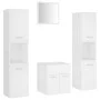 Engineered wood white bathroom furniture set by , Bathroom furniture - Ref: Foro24-3071036, Price: 152,00 €, Discount: %