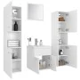 Badezimmermöbel-Set aus weißem Ingenieurholz von , Badezimmermöbel - Ref: Foro24-3071036, Preis: 152,25 €, Rabatt: %