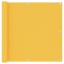 Toldo para balcón tela oxford amarillo 90x600 cm by vidaXL, Umbrellas - Ref: Foro24-135027, Price: 32,95 €, Discount: %