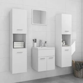 Badezimmermöbel-Set aus weißem Ingenieurholz von , Badezimmermöbel - Ref: Foro24-3071216, Preis: 232,32 €, Rabatt: %