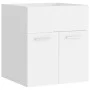 Badezimmermöbel-Set aus weißem Ingenieurholz von , Badezimmermöbel - Ref: Foro24-3071216, Preis: 232,32 €, Rabatt: %