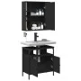 Badezimmermöbel-Set, 2-teilig, Sperrholz, Schwarz von , Badezimmermöbel - Ref: Foro24-3214715, Preis: 116,15 €, Rabatt: %