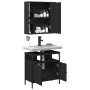 Badezimmermöbel-Set, 2-teilig, Sperrholz, Schwarz von , Badezimmermöbel - Ref: Foro24-3214715, Preis: 118,23 €, Rabatt: %