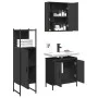 3-piece black plywood bathroom furniture set by , Bathroom furniture - Ref: Foro24-3214760, Price: 169,67 €, Discount: %