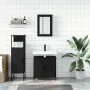 3-piece black plywood bathroom furniture set by , Bathroom furniture - Ref: Foro24-3214820, Price: 151,29 €, Discount: %