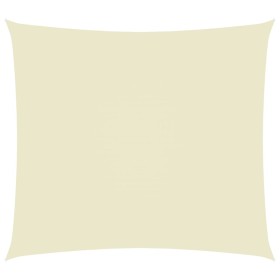 Rectangular sail awning Oxford fabric cream color 3x4 m by vidaXL, Umbrellas - Ref: Foro24-135210, Price: 32,74 €, Discount: %
