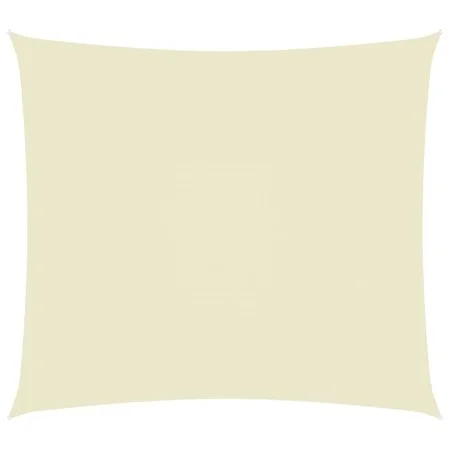 Rectangular sail awning Oxford fabric cream color 3x4 m by vidaXL, Umbrellas - Ref: Foro24-135210, Price: 42,63 €, Discount: %
