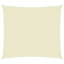 Rectangular sail awning Oxford fabric cream color 3x4 m by vidaXL, Umbrellas - Ref: Foro24-135210, Price: 32,74 €, Discount: %