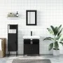 Juego de muebles de baño 3 pzas madera contrachapada negro de , Muebles de baño - Ref: Foro24-3214815, Precio: 149,34 €, Desc...