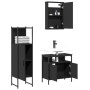 3-piece black plywood bathroom furniture set by , Bathroom furniture - Ref: Foro24-3214815, Price: 153,07 €, Discount: %