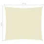Rectangular sail awning Oxford fabric cream color 3x4 m by vidaXL, Umbrellas - Ref: Foro24-135210, Price: 42,63 €, Discount: %