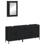 Juego de muebles de baño 3 pzas madera contrachapada negro by , Bathroom furniture - Ref: Foro24-3214790, Price: 150,72 €, Di...