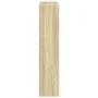 Engineered wood Sonoma oak chimney edge 81x18x82 cm by , Accessories for wood ovens and fireplaces - Ref: Foro24-854600, Pric...