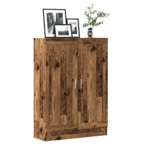 Aged wood bookcase 82.5x30.5x115 cm by , Bookcases and shelves - Ref: Foro24-856148, Price: 96,36 €, Discount: %
