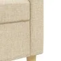 3-piece sofa set in cream-colored fabric by , Sofas - Ref: Foro24-3278289, Price: 620,92 €, Discount: %