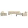 Sofagarnitur mit 3-teiligen cremefarbenen Kissen von , Sofas - Ref: Foro24-3278305, Preis: 650,98 €, Rabatt: %