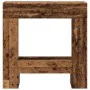 Kaminholzregal aus gealtertem Ingenieurholz 81x18x82 cm von , Zubehör für Holzöfen und Kamine - Ref: Foro24-854605, Preis: 51...