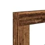 Kaminholzregal aus gealtertem Ingenieurholz 81x18x82 cm von , Zubehör für Holzöfen und Kamine - Ref: Foro24-854605, Preis: 51...