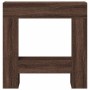 Kaminholzregal aus braunem Eichen-Ingenieurholz, 81x18x82 cm. von , Zubehör für Holzöfen und Kamine - Ref: Foro24-854604, Pre...