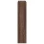 Kaminholzregal aus braunem Eichen-Ingenieurholz, 81x18x82 cm. von , Zubehör für Holzöfen und Kamine - Ref: Foro24-854604, Pre...