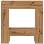 Engineered oak artisan chimney edge 81x18x82 cm by , Accessories for wood ovens and fireplaces - Ref: Foro24-854606, Price: 4...