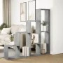 Divider bookcase 4 levels gray wood 143.5x29x143.5 cm by , Bookcases and shelves - Ref: Foro24-857997, Price: 73,80 €, Discou...