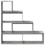 Vierstufiges Regal aus grauem Holz, 143,5x29x143,5 cm. von , Bücherregale und Regale - Ref: Foro24-857997, Preis: 76,85 €, Ra...