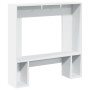 Kaminumrandung aus weißem Ingenieurholz 81x18x82 cm von , Zubehör für Holzöfen und Kamine - Ref: Foro24-854598, Preis: 50,40 ...