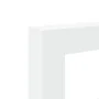 Borde de chimenea madera de ingeniería blanco 81x18x82 cm by , Accessories for wood ovens and fireplaces - Ref: Foro24-854598...