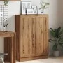 Ingenieurholzschrank Eiche Handwerker 82,5x30,5x115 cm von , Bücherregale und Regale - Ref: Foro24-856149, Preis: 98,42 €, Ra...