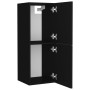 Engineered wood black bathroom furniture set by , Bathroom furniture - Ref: Foro24-3070902, Price: 153,31 €, Discount: %