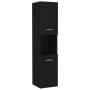 Engineered wood black bathroom furniture set by , Bathroom furniture - Ref: Foro24-3070902, Price: 153,31 €, Discount: %