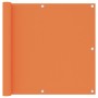 Toldo para balcón tela oxford naranja 90x400 cm de vidaXL, Sombrillas - Ref: Foro24-135049, Precio: 24,58 €, Descuento: %