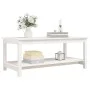 Massiver Kiefernholz-Couchtisch 110x55x45 cm von , Couchtisch - Ref: Foro24-822273, Preis: 117,14 €, Rabatt: %