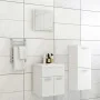 Badezimmerset aus weißem Ingenieurholz von , Badezimmermöbel - Ref: Foro24-3071441, Preis: 203,74 €, Rabatt: %