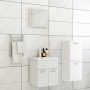 Badezimmerset aus weißem Ingenieurholz von , Badezimmermöbel - Ref: Foro24-3071441, Preis: 211,75 €, Rabatt: %