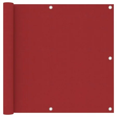 Balcony awning red oxford fabric 90x500 cm by vidaXL, Umbrellas - Ref: Foro24-135038, Price: 30,32 €, Discount: %