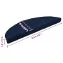 Self-adhesive stair tread mat 5 units 56x17x3 cm navy blue by , Stair mats - Ref: Foro24-149694, Price: 17,92 €, Discount: %