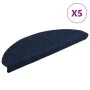 Alfombrilla autoadhesiva escalera 5 uds 65x21x4 cm azul marino de , Alfombrillas para escalones - Ref: Foro24-149718, Precio:...