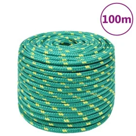 Grünes Polypropylen-Schiffstau 14 mm 100 m von , Seile und Metallschnüre - Ref: Foro24-152729, Preis: 69,03 €, Rabatt: %