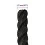 Black polypropylene work rope 24 mm 100 m by , Ropes and metal cords - Ref: Foro24-153034, Price: 174,37 €, Discount: %