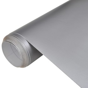 Folien für Autos, 2 Stück, mattes Silber, 100x150 cm. von , Fahrzeug-Vinyls - Ref: Foro24-210707, Preis: 25,10 €, Rabatt: %