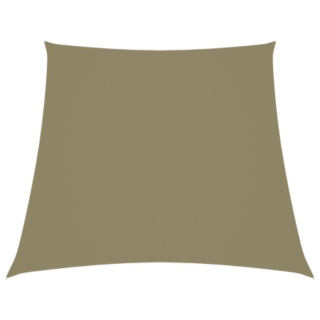 Trapezoidal beige Oxford fabric sail awning 3/4x3 m by vidaXL, Umbrellas - Ref: Foro24-135187, Price: 48,56 €, Discount: %