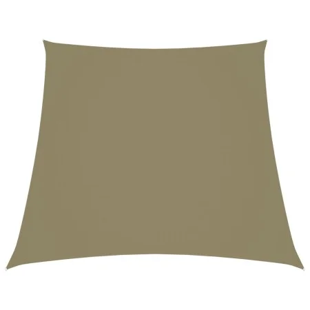Trapezoidal beige Oxford fabric sail awning 3/4x3 m by vidaXL, Umbrellas - Ref: Foro24-135187, Price: 45,53 €, Discount: %