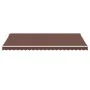 Automatic retractable awning with brown LED lights 500x350 cm by , Awnings - Ref: Foro24-3215398, Price: 718,16 €, Discount: %