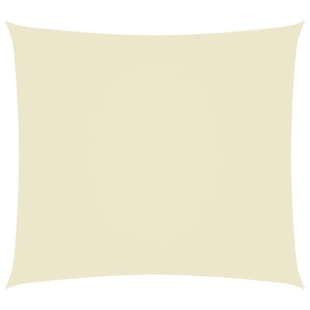 Rectangular sail awning Oxford fabric cream color 4x5 m by vidaXL, Umbrellas - Ref: Foro24-135216, Price: 48,38 €, Discount: %