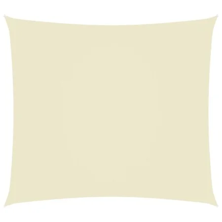 Rectangular sail awning Oxford fabric cream color 4x5 m by vidaXL, Umbrellas - Ref: Foro24-135216, Price: 64,67 €, Discount: %