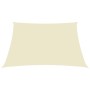 Rectangular sail awning Oxford fabric cream color 4x5 m by vidaXL, Umbrellas - Ref: Foro24-135216, Price: 48,38 €, Discount: %
