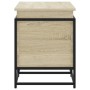 Caja de almacenaje con tapa madera roble Sonoma 100x40x51,5 cm de , Cestas para almacenaje - Ref: Foro24-848805, Precio: 80,4...